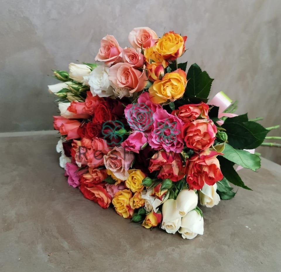 Букет цветов из: Розы в Раздолье