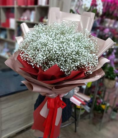 Букет цветов из: Гипсофила в Раздолье