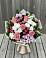 Букет цветов из: Альстромерии, Гвоздики, Розы и Хризантемы в Раздолье