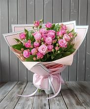 Букет Розовый кустик #REPLACE_PRED# Раздолье