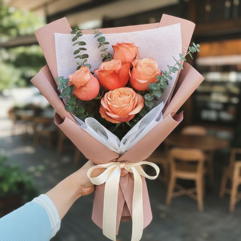 Букет цветов из: Розы в Раздолье