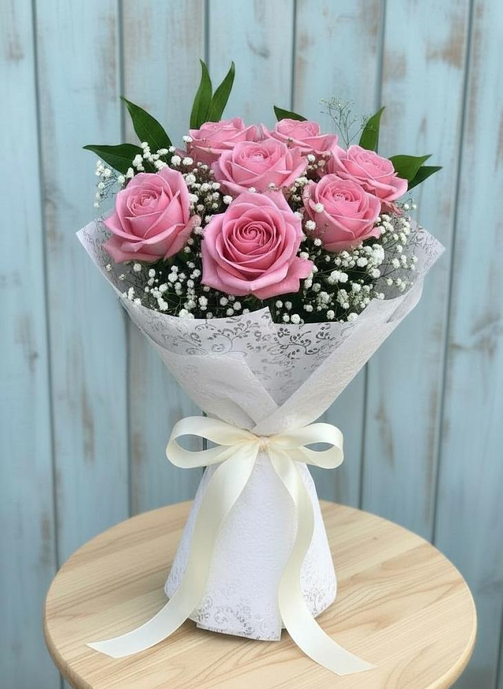 Букет цветов из: Розы в Раздолье