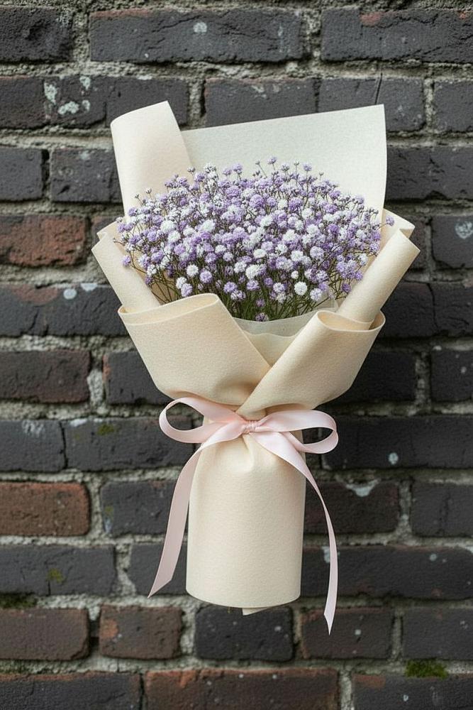 Букет цветов из: Гипсофила в Раздолье