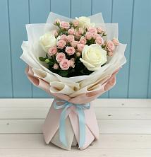 Букет цветов из:  Розы в Раздолье