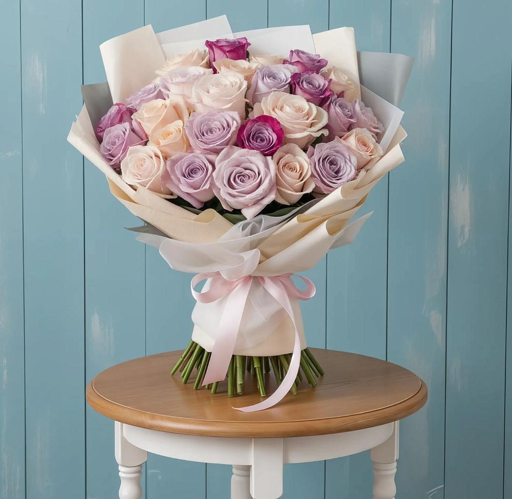 Букет цветов из: Розы в Раздолье