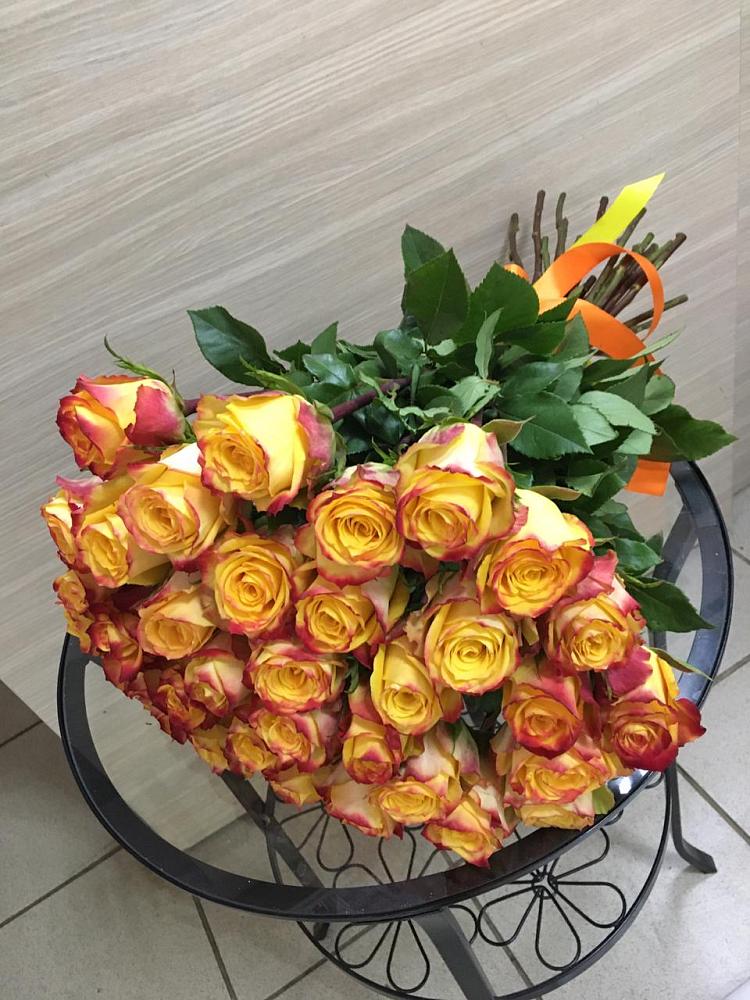 Букет Желтые розы в Раздолье