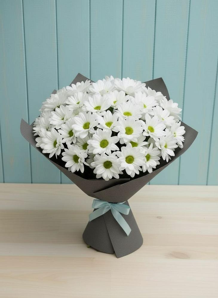 Букет цветов из: Хризантемы в Раздолье