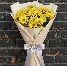 Букет цветов из:  Хризантемы #REPLACE_PRED# Раздолье