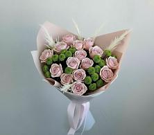 Букет цветов из:  Розы и Хризантемы #REPLACE_PRED# Раздолье