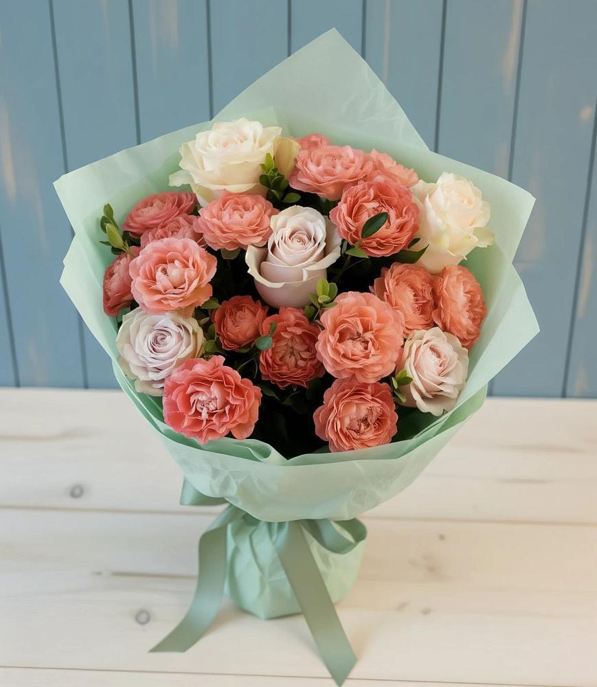 Букет цветов из: Розы в Раздолье