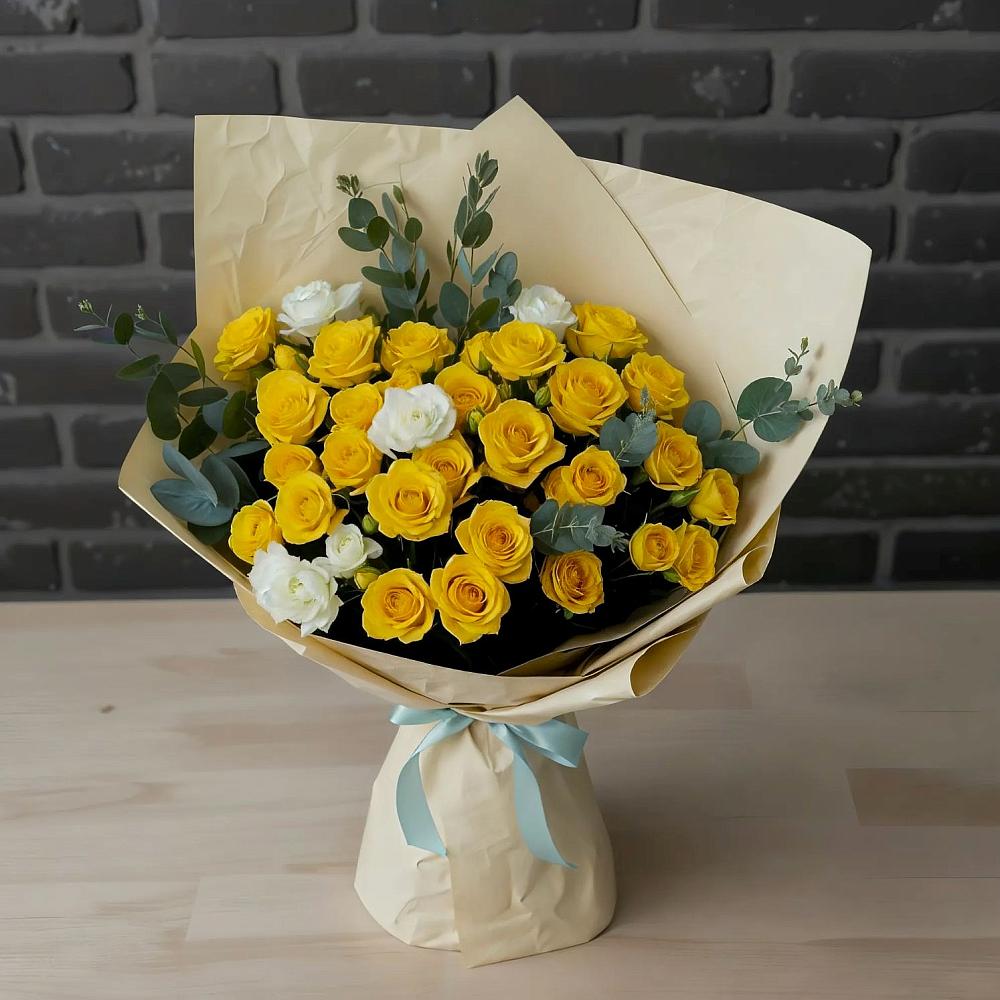 Букет цветов из: Розы в Раздолье