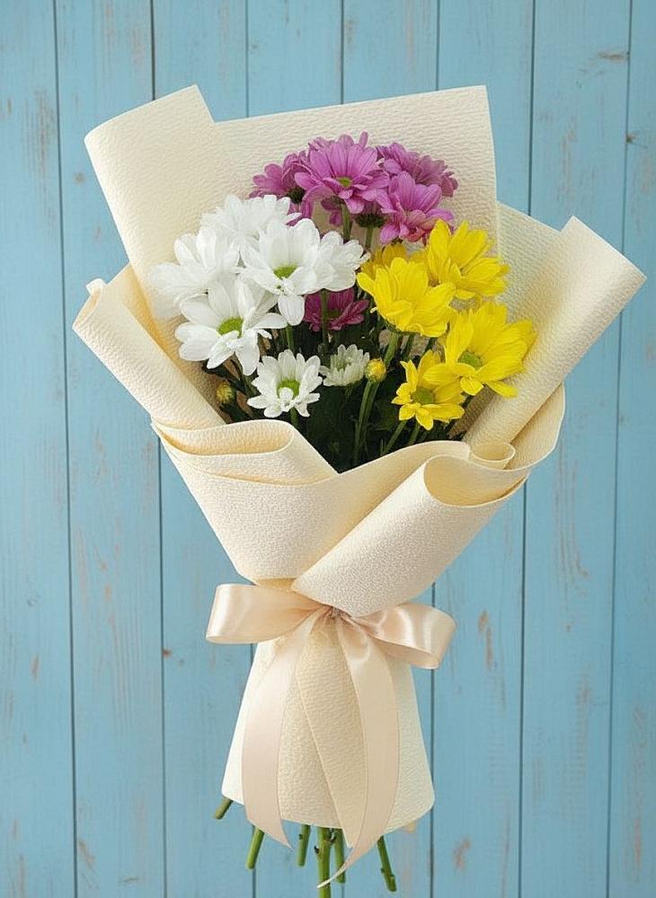 Букет цветов из: Хризантемы в Раздолье