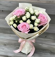 Букет цветов из:  Розы в Раздолье