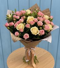 Букет цветов из:  Розы в Раздолье