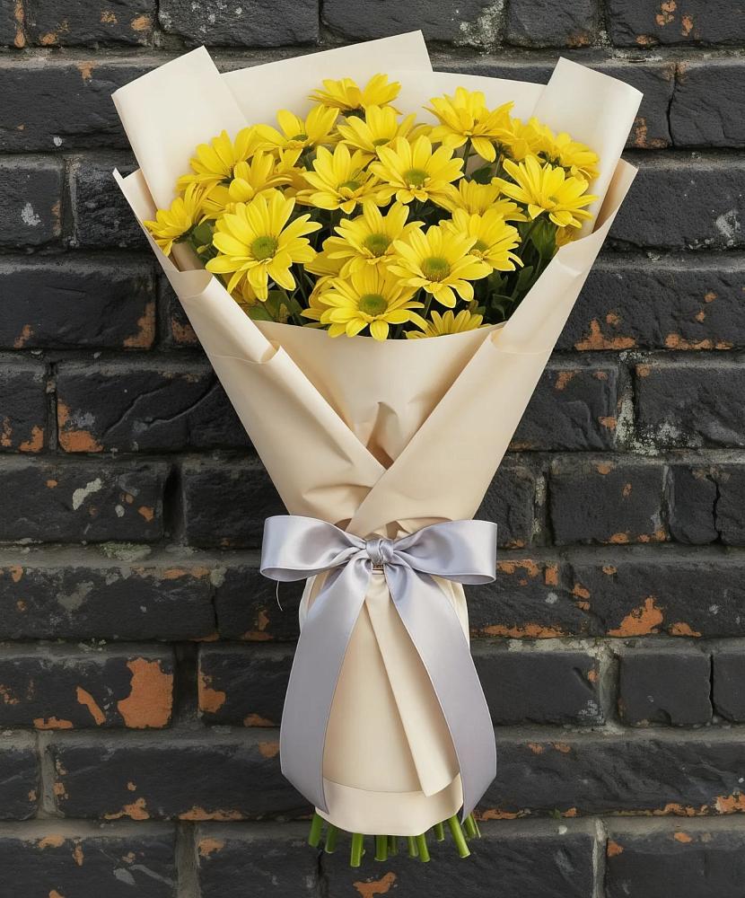 Букет цветов из: Хризантемы в Раздолье