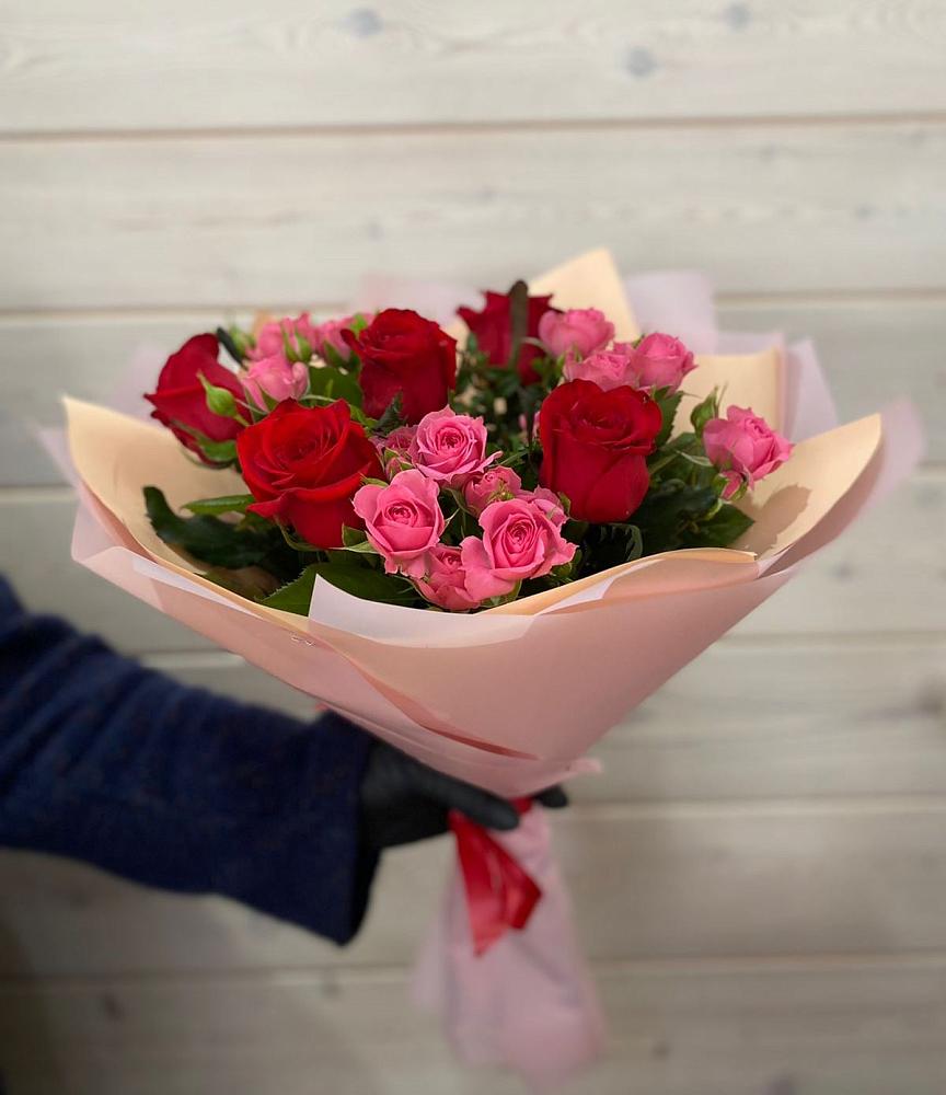 Букет цветов из: Розы в Раздолье