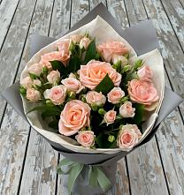 Букет цветов из:  Розы в Раздолье