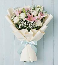 Букет цветов из:  Лилии в Раздолье