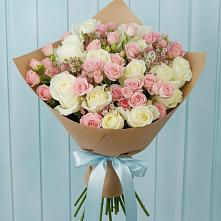 Букет цветов из:  Розы в Раздолье